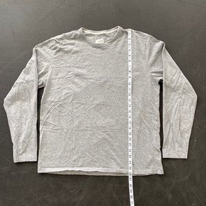 Rag & Bone Base jersey Long Sleeve Shirt XL Grey